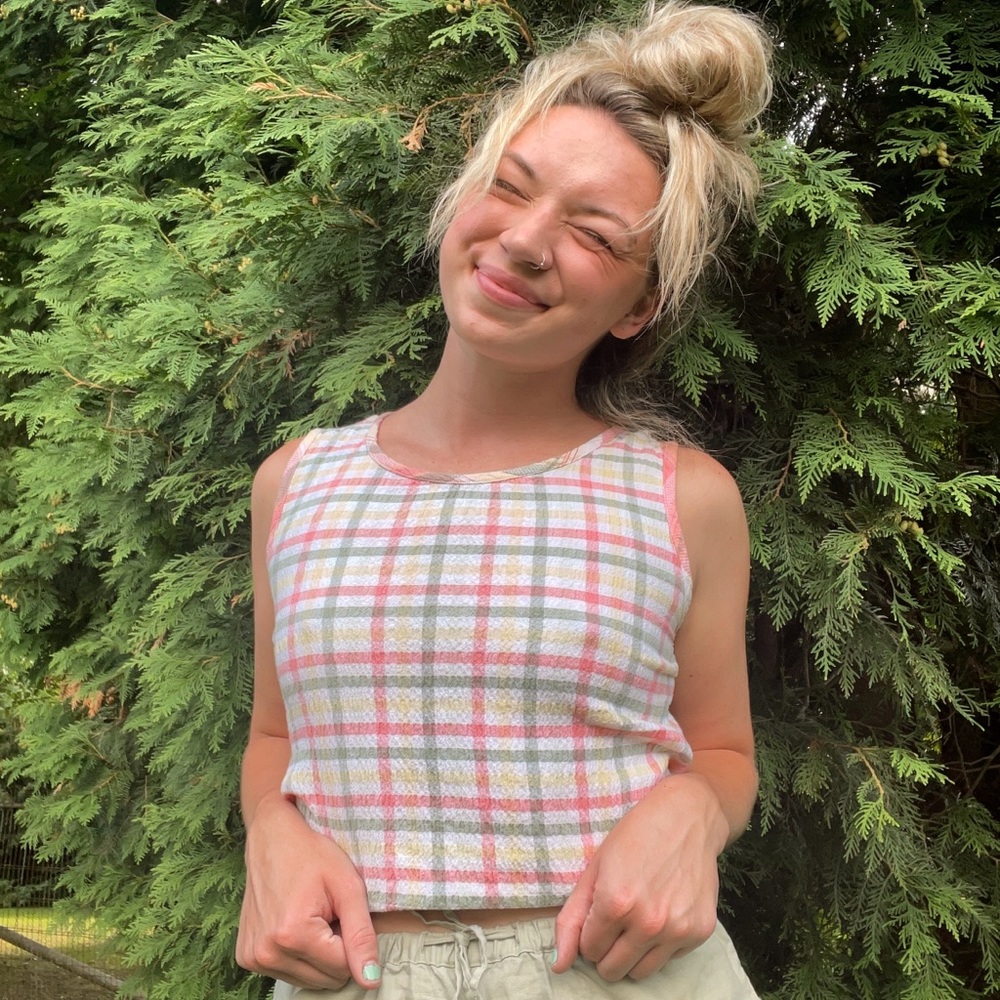 Vintage Stripped Tank Top